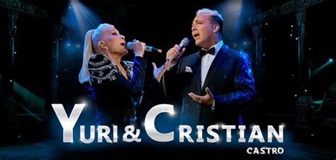 Yuri y Cristian Castro tres mágicas fechas en el Auditorio Telmex