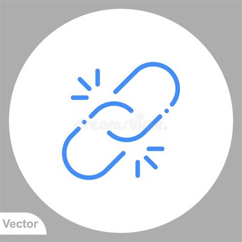 S Mbolo De La Muestra Del Icono Del Vector Del V Nculo Ilustraci N Del