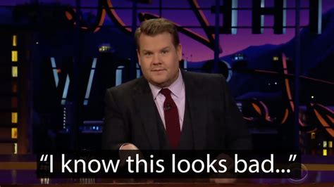 James Corden Addresses That Viral Footage Of Him Not Driving During