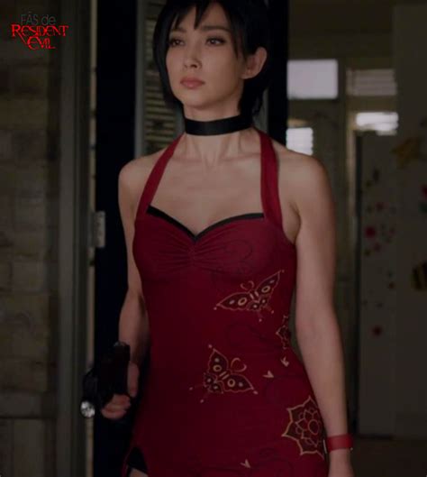 Li Bingbing Ada Wong Gorgeous Live Action Mundo Dos Games Resident