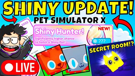 Shiny Update W Pet Simulator X Wpadaj Na Live Ko O Fortuny Konkursy