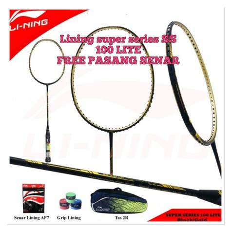 Jual Raket Badminton Lining Li Ning Super Series Ss Lite Full Set