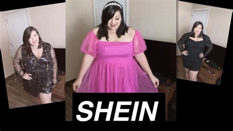 Shein Curve Haul Plus Size Try On Birthday 🥳 Dresses Youtube