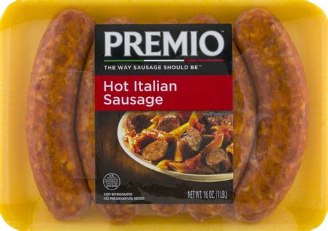 Premio Hot Italian Sausage Premio 28364216622 Customers Reviews Listex Online