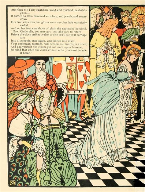 The Art Of Pierangelo Boog Cinderella Picture Book By Walter Crane