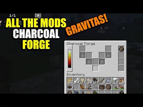 Ep Charcoal Forge Minecraft All The Mods Gravitas Modpack Youtube