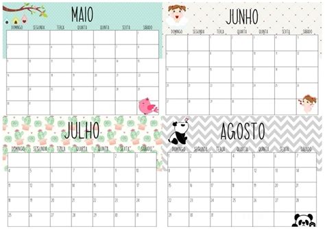 Planner Mensal Im Elo Produtos Especiais