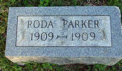 Roda Parker M Morial Find A Grave