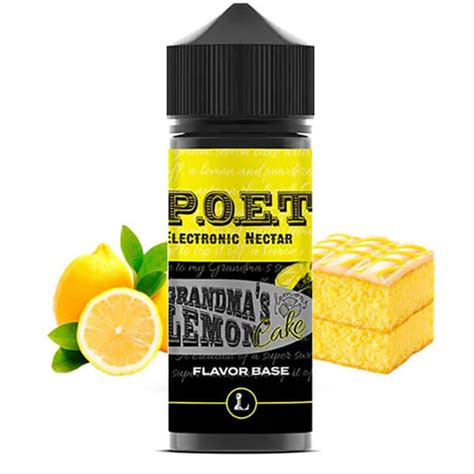 E Liquid Grandmas Lemon Cake Poet The Legacy Collection Five Pawns