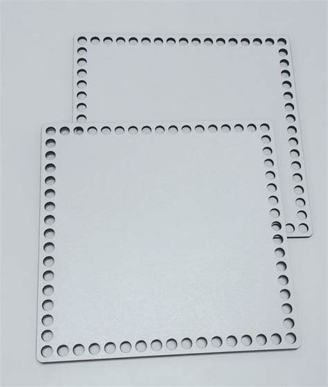 Base Para Cesto De Fio De Malha Mdf Branco Quadrada Cm Elo