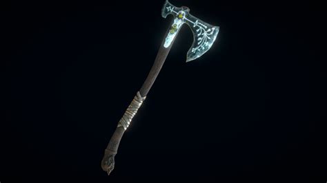 Leviathan Axe God Of War Fan Art 3d Model By Pedrohricciotti