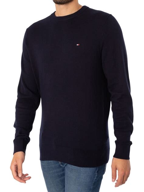 Tommy Hilfiger Pima Cotton Cashmere Knit Desert Sky Standout