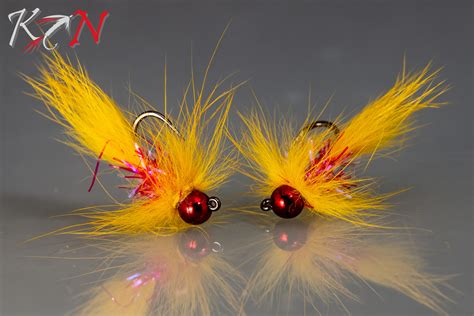 Micro Jig Furry Bean Yellow Red UV MJW29 12 Online Webshop