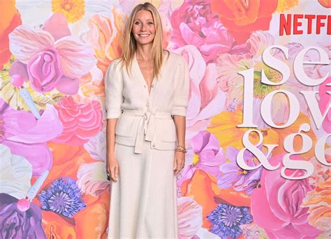BRENTWOOD CALIFORNIA OCTOBER 21 Gwyneth Paltrow Attends Sex Love Goop Special Screening