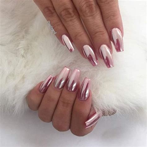 Chrome Nails Ideas And Inspo Fall In Love With Sassy Chromes Pink