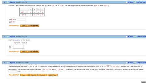 Solved Suppose F Is A Differentiable Function Of X And Y Chegg