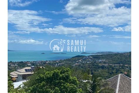 Bophut Hills 565 SQM Sea View Land Samui Realty