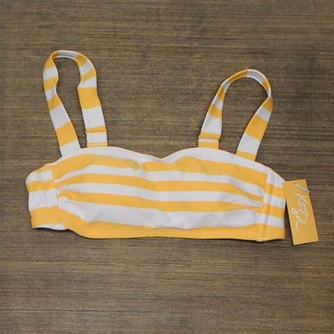 Kona Sol Swim Nwt Kona Sol Womens Textured Over The Shoulder Bikini