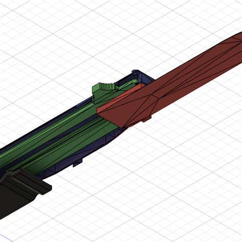 Free Stl File Otf Knife Switch Blade Functional Improved Version V1 2・3d Print Object To