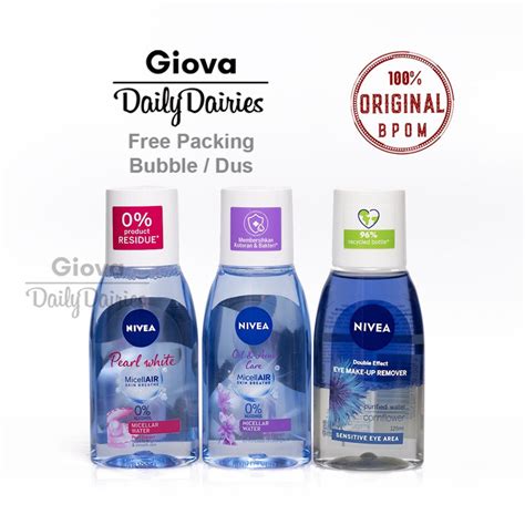 Jual Nivea Micellair Pearl White Oil Acne Care Micellar Water Double