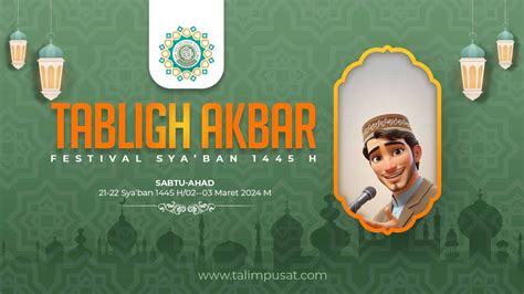 TABLIGH AKBAR Festival Sya Ban 1445 H YouTube