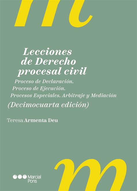 Lecciones de Derecho procesal civil 14ª ed Proceso de Declaración