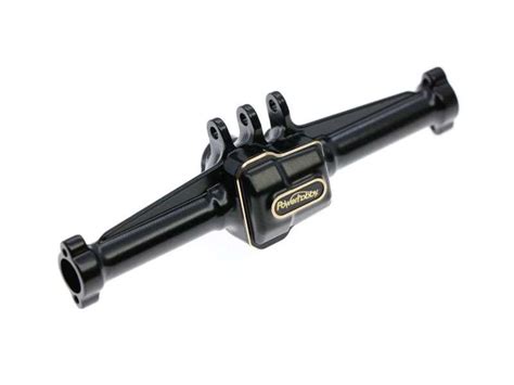 PHB5584 • Brass Rear Axle Housing, Black For Traxxas TRX-4M • R/C Madness