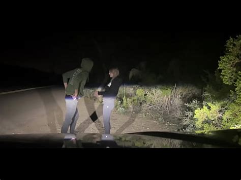 Rough Public Sex Pounding Her Pussy On The Side Of The Road XVIDEOS