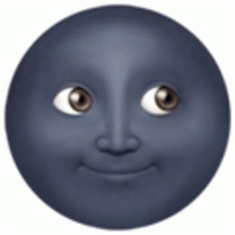 Moon Emoji Sticker Moon Emoji Stare GIFs Entdecken Und Teilen