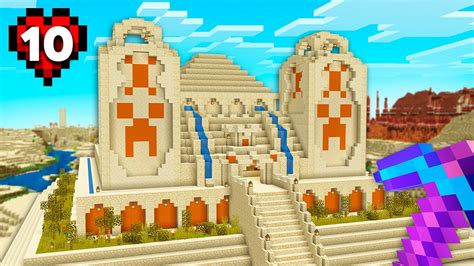 J Ai Am Lior Un Temple Du D Sert Dans Minecraft Hardcore Youtube