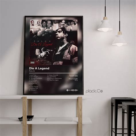 Polo G - Die A Legend - Polo G Poster - Gift Ideas