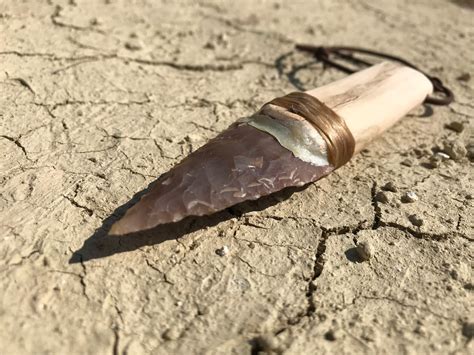 Replica Of Neolithic Flint Stone Knife Etsy