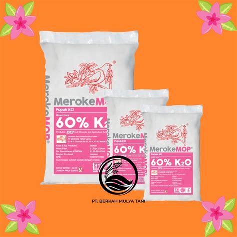 Jual PUPUK KCL MEROKE MOP KEMASAN 1 KG 500 GRAM REPACK Shopee Indonesia