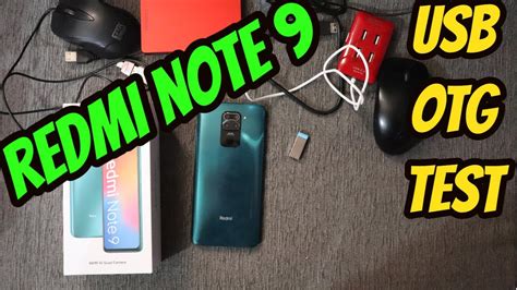 Hindi Redmi Note 9 Usb Otg Test Redmi Note 9 Otg Support Or Not Youtube