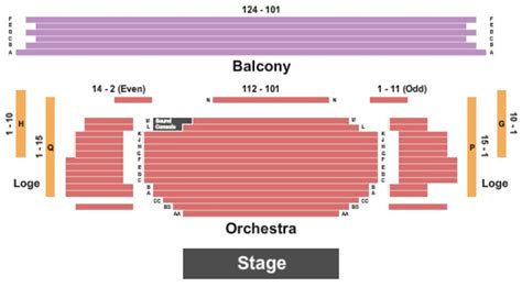 New Jersey Performing Arts Center Victoria Theater Tickets In Newark New Jersey Seating