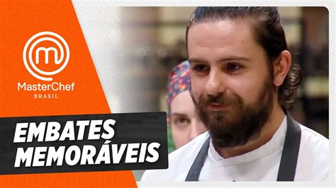 5 Embates memoráveis Cortes MasterChef Brasil YouTube