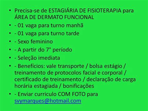 Estagio Fisioterapia A Partir De Qual Semestre