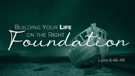 Building Your Life on the Right Foundation – Temple Baptist Church of ...