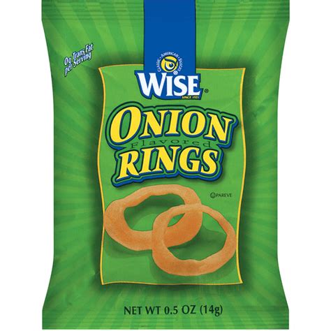 Wise Original Onion Rings Oz Bag Snacks Chips Dips Foodtown