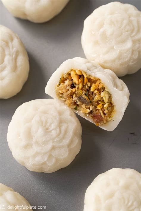 Vietnamese Snowskin Mooncake Banh Deo Is Soft Chewy On The Outside