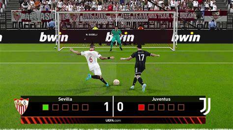 Sevilla Juventus Calci Di Rigore Uefa Europa League Pes