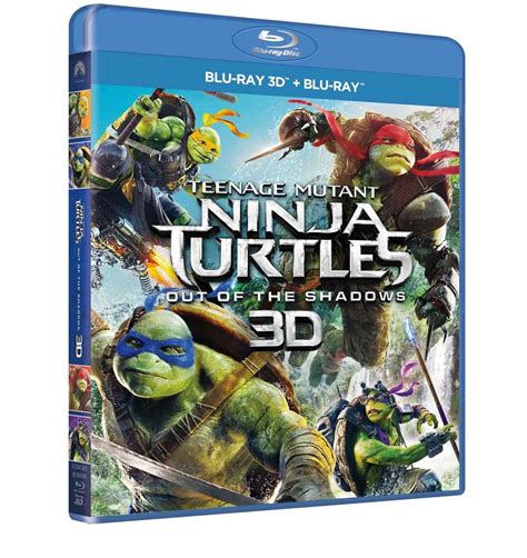 Tartarughe Ninja 2 Fuori Dall Ombra Blu Ray 3D Blu Ray Teenage