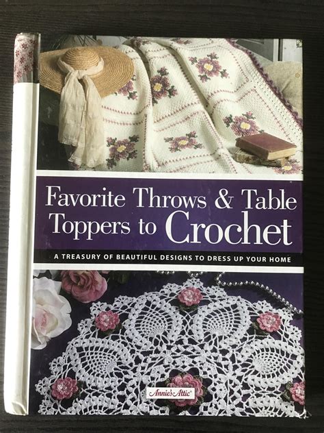 Favorite Throws And Table Toppers To Crochet From Annies Attic