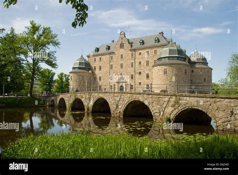 Orebro Slot (Castle), Orebro, Sweden Stock Photo - Alamy