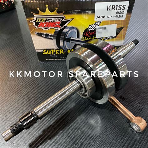 Modenas Kriss Crankshaft Mm Jack Up Mm Hyper King Shopee Malaysia