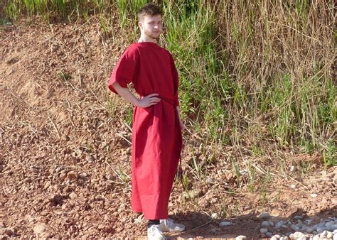 Coloured Linen Unisex Roman Tunic Historical Costume Ancient Etsy Uk