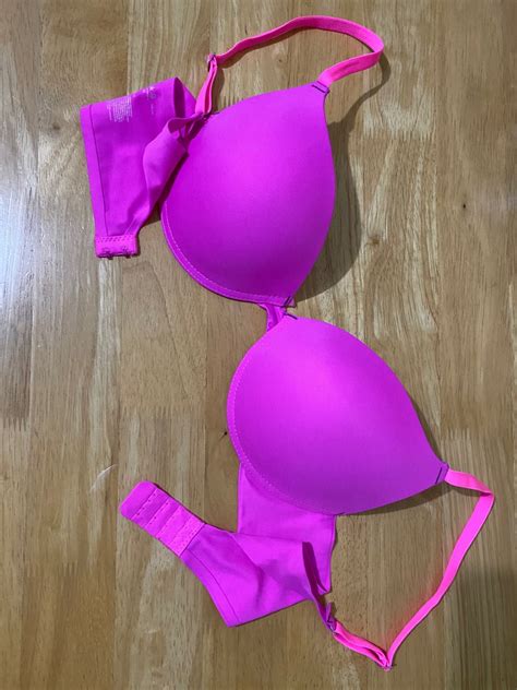 Hot Pink Bra Women S Fashion Undergarments Loungewear On Carousell