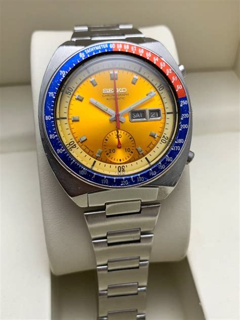 Seiko NO RESERVE PRICE Pogue Pepsi Bezel 6139 Catawiki