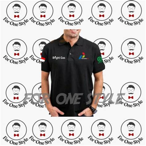 Jual Polo Shirt Kaos Kerah Pertamina Ep Bright Gas Safety First Logo