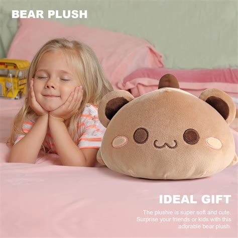 Onsoyours Lindo Oso De Peluche De Oso Suave Almohada De Felpa De Anime